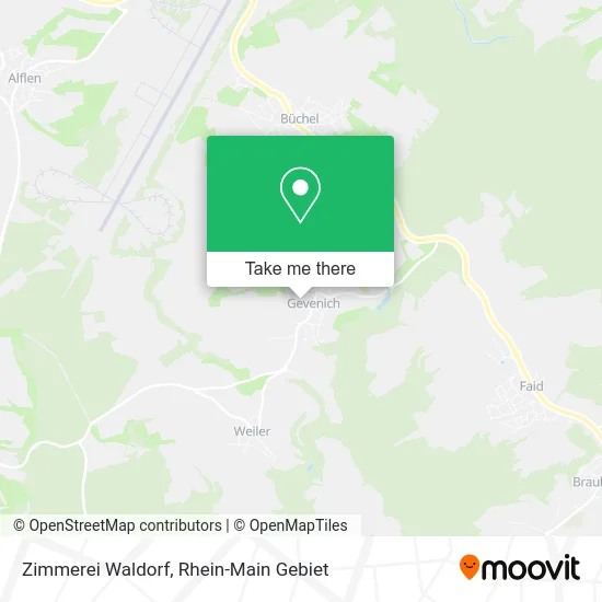 Карта Zimmerei Waldorf