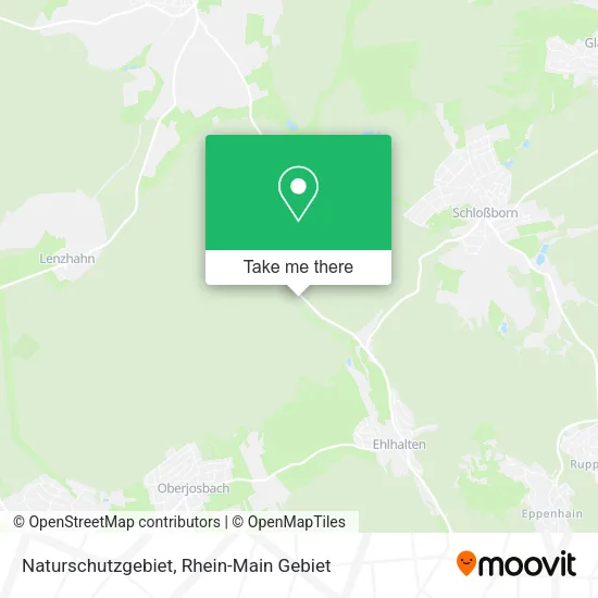 Карта Naturschutzgebiet