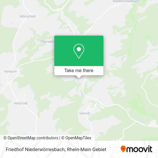 Карта Friedhof Niederwörresbach