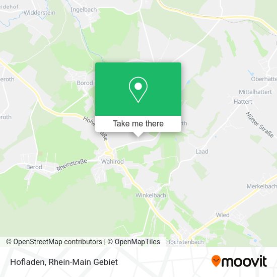 Карта Hofladen