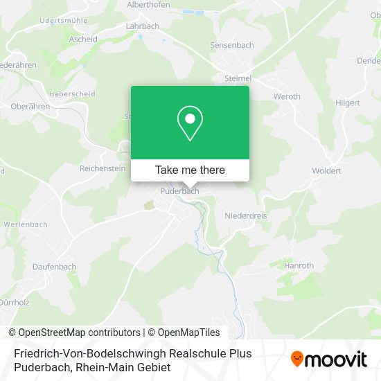 Карта Friedrich-Von-Bodelschwingh Realschule Plus Puderbach