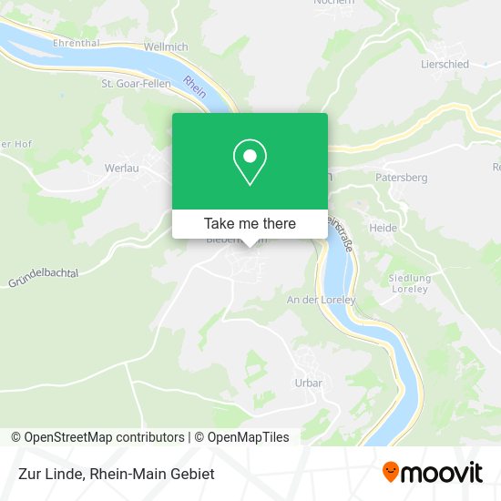 Карта Zur Linde