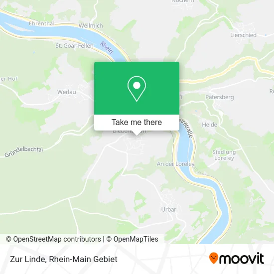 Карта Zur Linde