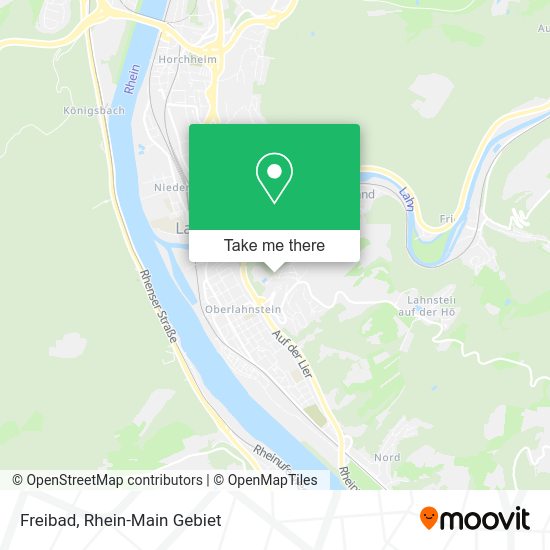 Карта Freibad