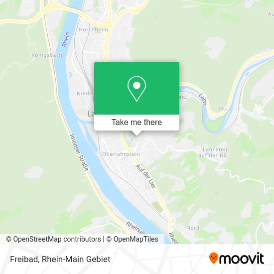 Карта Freibad