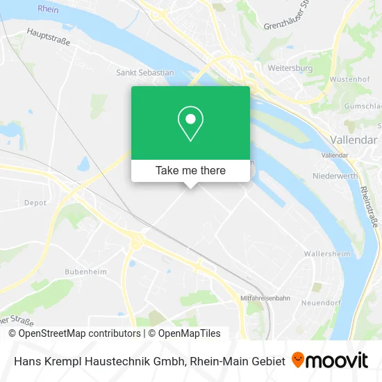 Карта Hans Krempl Haustechnik Gmbh
