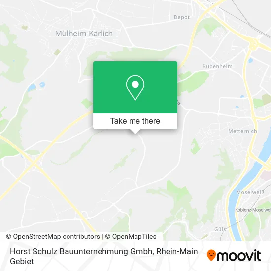 Карта Horst Schulz Bauunternehmung Gmbh