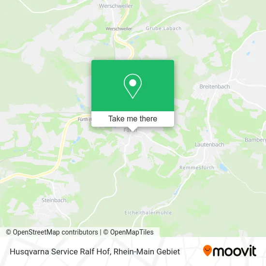 Карта Husqvarna Service Ralf Hof