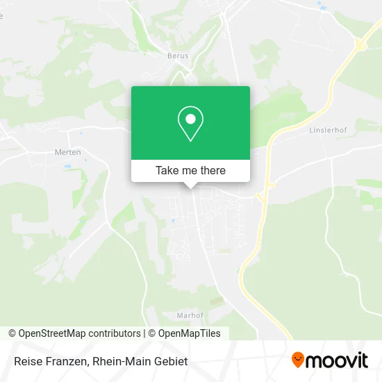 Карта Reise Franzen