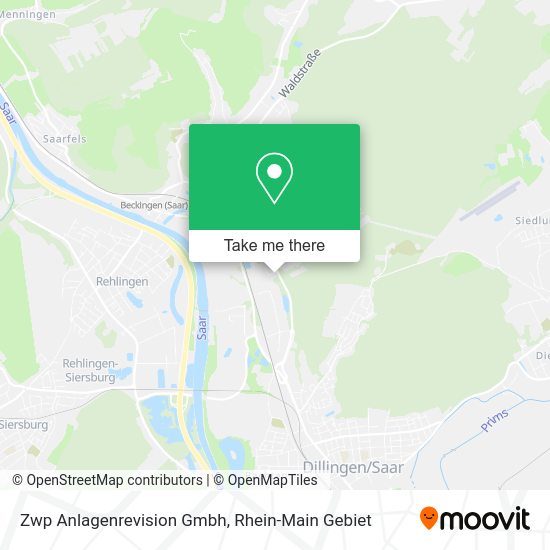 Карта Zwp Anlagenrevision Gmbh