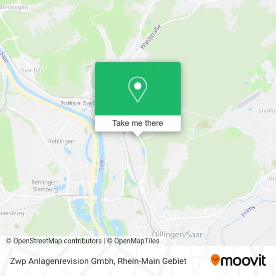 Карта Zwp Anlagenrevision Gmbh