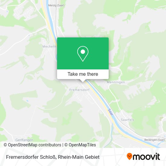 Карта Fremersdorfer Schloß