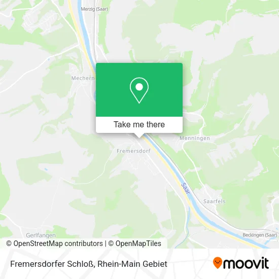 Карта Fremersdorfer Schloß