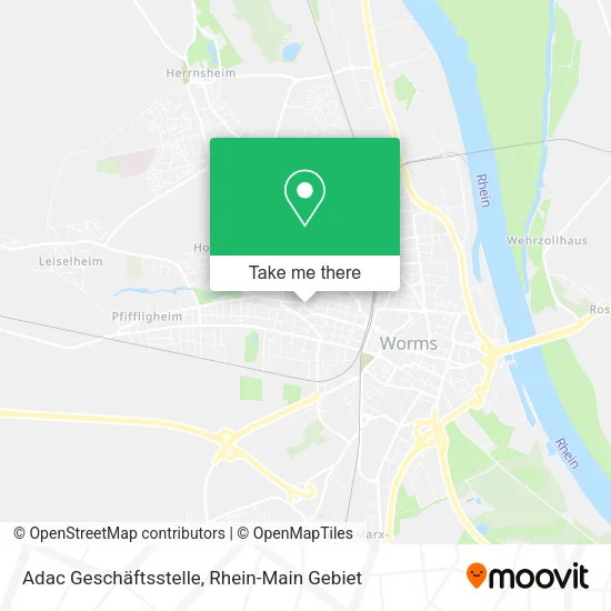 Карта Adac Geschäftsstelle