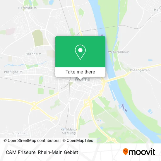 Карта C&M Friseure