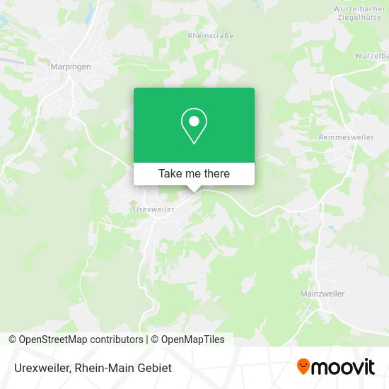 Карта Urexweiler