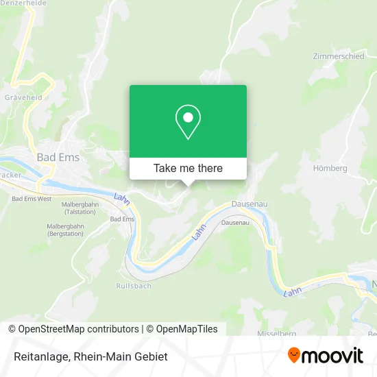 Карта Reitanlage