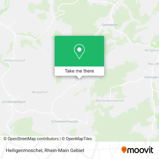 Карта Heiligenmoschel
