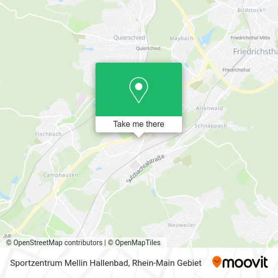 Карта Sportzentrum Mellin Hallenbad