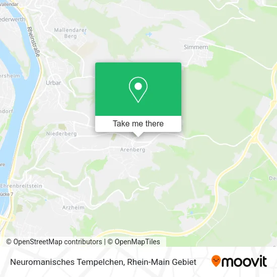 Карта Neuromanisches Tempelchen
