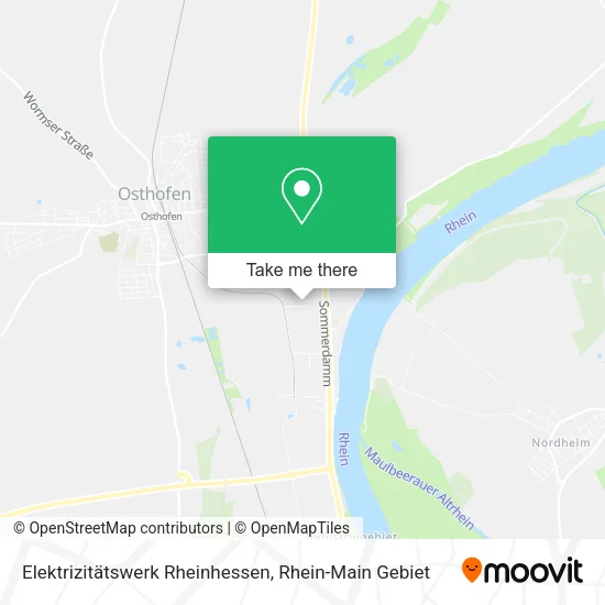 Карта Elektrizitätswerk Rheinhessen