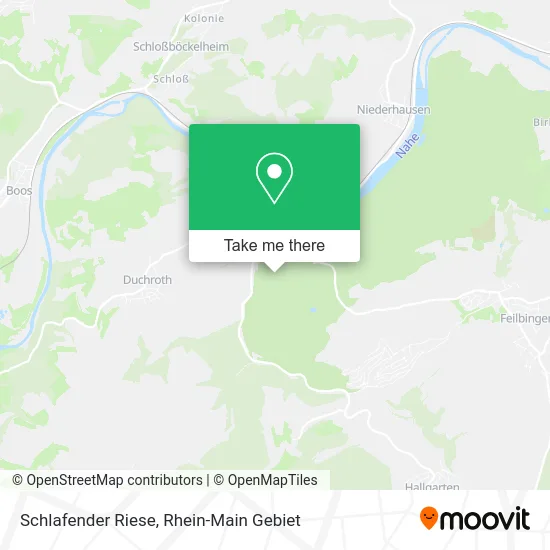 Карта Schlafender Riese