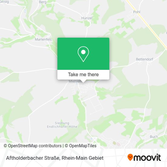 Карта Aftholderbacher Straße