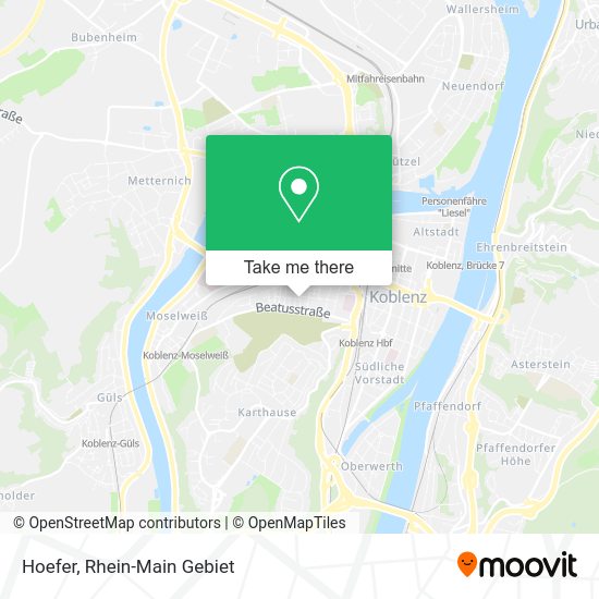Карта Hoefer