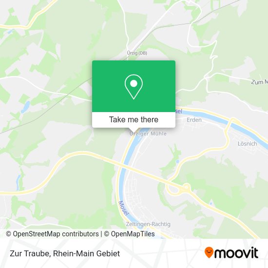 Карта Zur Traube