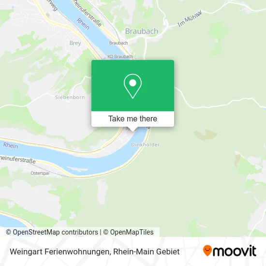 Карта Weingart Ferienwohnungen