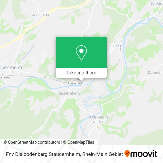 Карта Fnv Disibodenberg Staudernheim