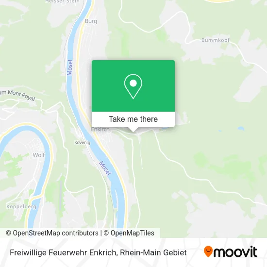 Карта Freiwillige Feuerwehr Enkrich