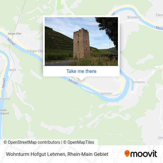 Карта Wohnturm Hofgut Lehmen