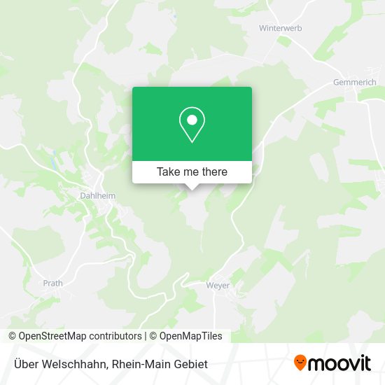 Карта Über Welschhahn
