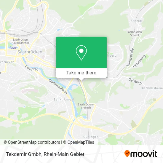 Карта Tekdemir Gmbh