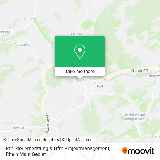 Карта Rfp Steuerberatung & Hfm Projektmanagement