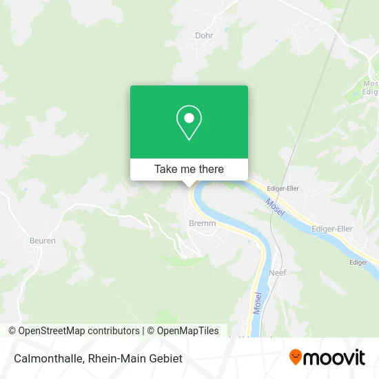 Карта Calmonthalle