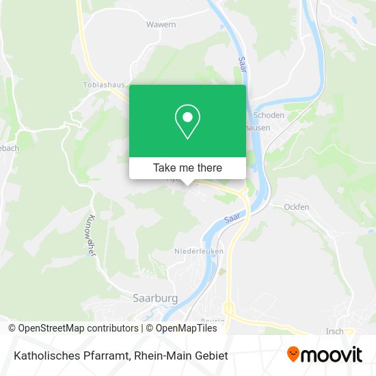Карта Katholisches Pfarramt