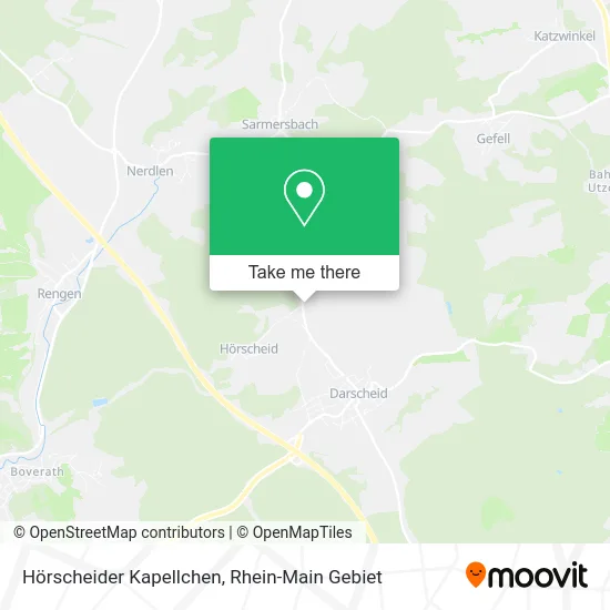 Карта Hörscheider Kapellchen