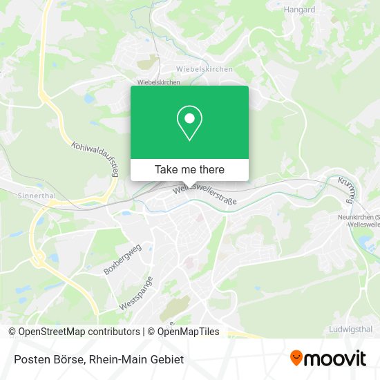 Карта Posten Börse