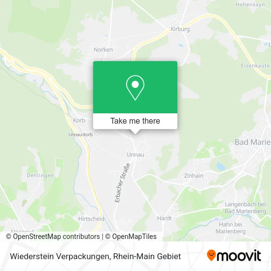 Карта Wiederstein Verpackungen