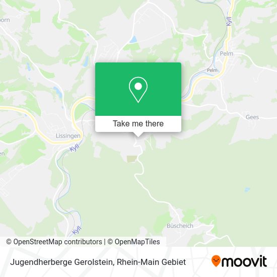 Карта Jugendherberge Gerolstein