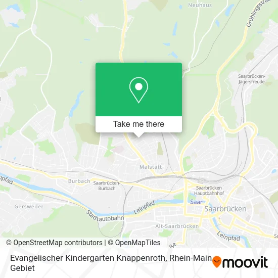 Evangelischer Kindergarten Knappenroth map