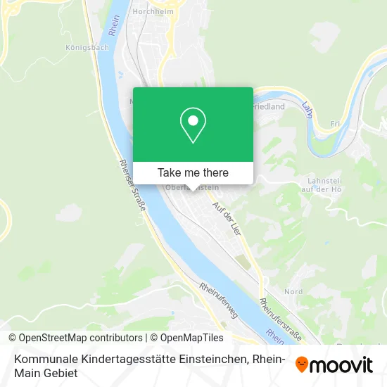 Карта Kommunale Kindertagesstätte Einsteinchen