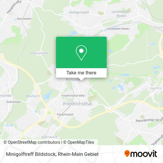 Карта Minigolftreff Bildstock