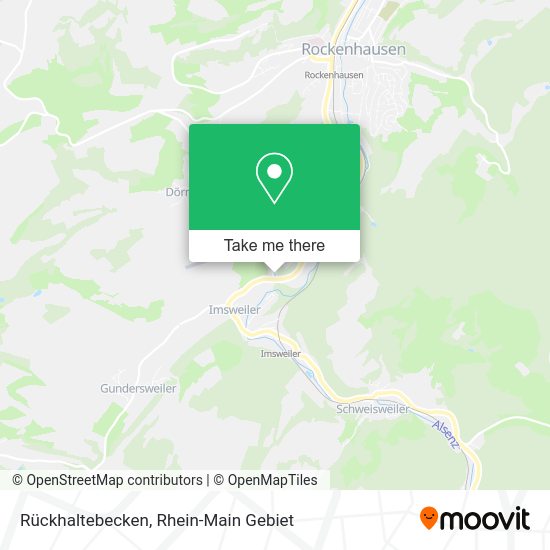 Карта Rückhaltebecken