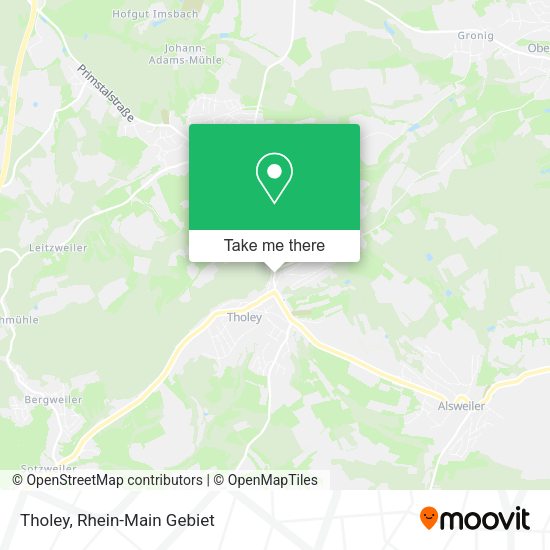 Карта Tholey