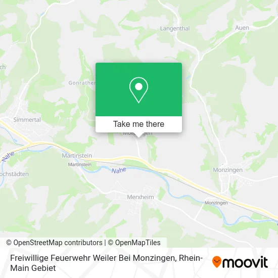 Карта Freiwillige Feuerwehr Weiler Bei Monzingen