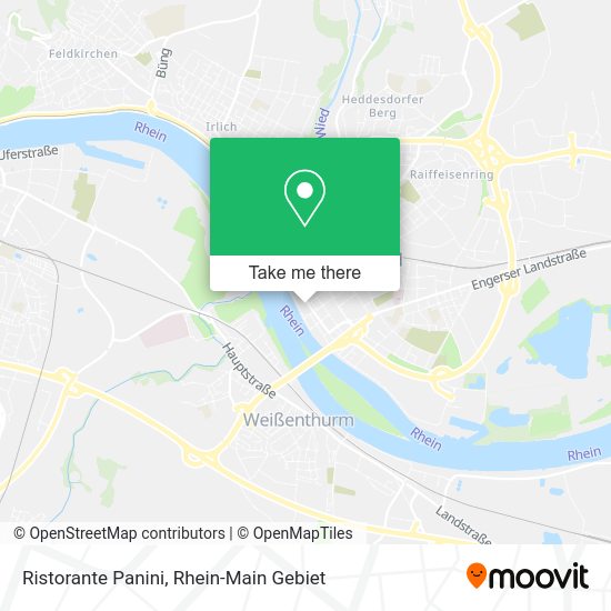 Карта Ristorante Panini