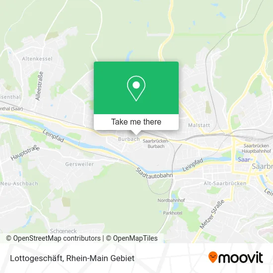 Карта Lottogeschäft
